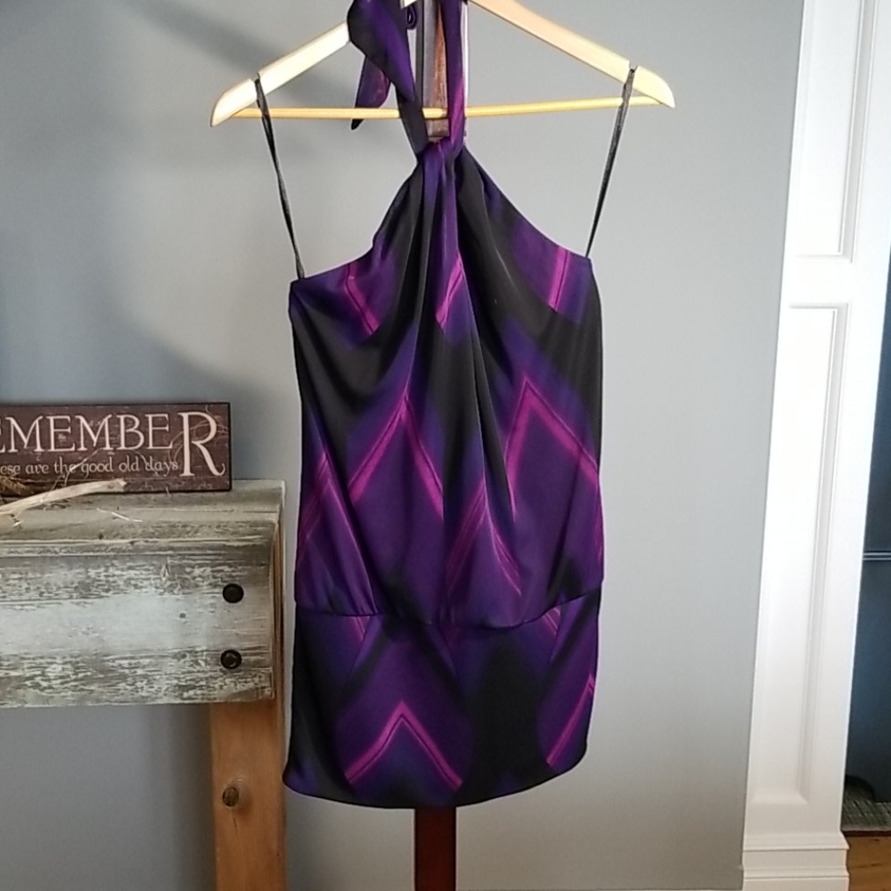 Le Chateau halter blouse